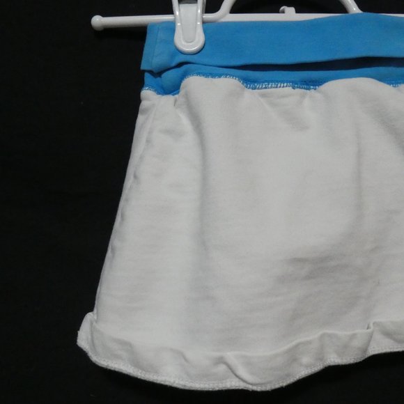 LA SENZA GIRL | large | White Skorts With Blue Waistband, Drawstring and Flower - Picture 8 of 12